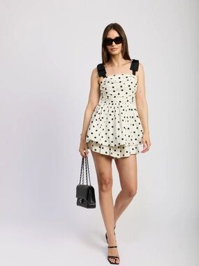 En Saison Harley Polkadot Romper.